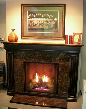 Fireplace Mantel by Wood Concepts
